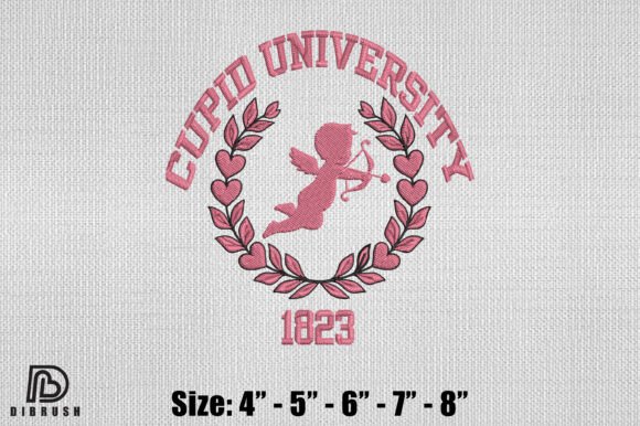 Charming Cupid University Valentine Design