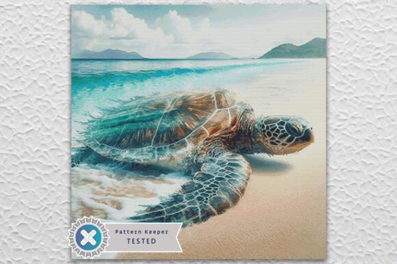 Explore the Sea Turtle Cross Stitch Pattern PDF