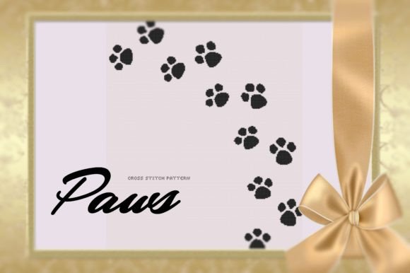 Review: Paws. Cross Stitch Pattern