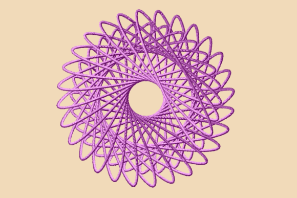 Unveiling the Charm of Purple Mandala Satin